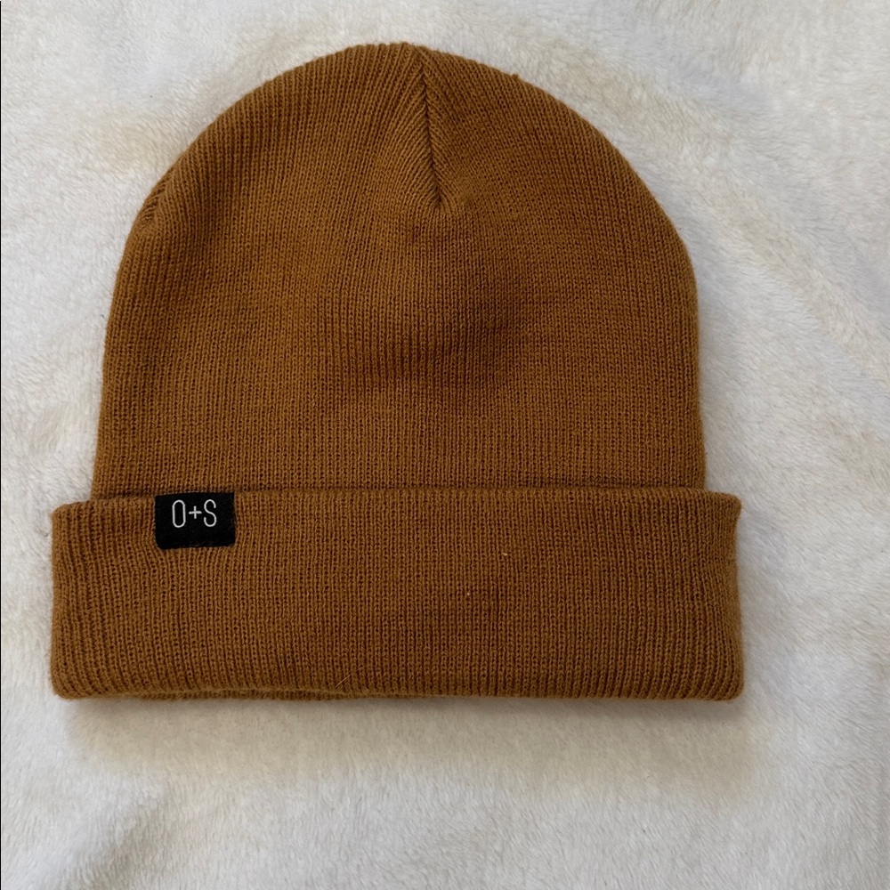 Brown Knit Beanie